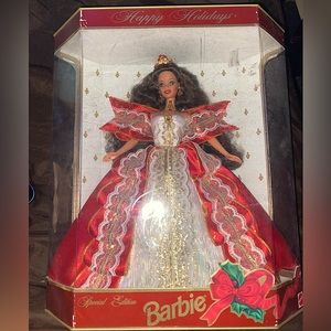 BARBIE HAPPY HOLIDAYS-SPECIAL EDITION 10TH ANN. HALLMARK 5TH IN SERIES (1997)
